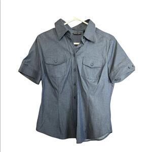 New York &  Company Womens Professional Style Blouse Sz M